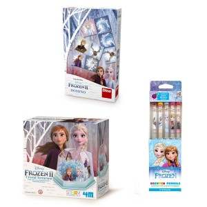FROZEN ΚΑΛΛΙΕΡΓΕΙΑ ΚΡΥΣΤΑΛΛΩΝ + ΝΤΟΜΙΝΟ + ΑΡΩΜΑΤΙΚΑ ΜΟΛΥΒΙΑ