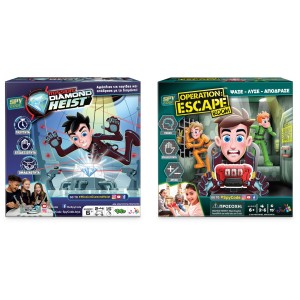 Spy Code Mission Diamond Heist + Spy Code Operation Escape Room