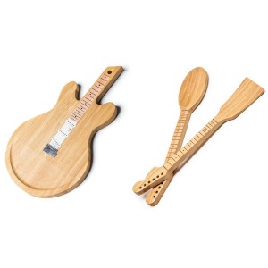 ΞΥΛΟ ΚΟΠΗΣ ΚΙΘΑΡΑ BAMBOO + ΞΥΛΙΝΕΣ ΚΟΥΤΑΛΕΣ ΚΙΘΑΡΑ