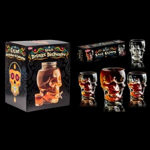 ΓΥΑΛΙΝΟ ΔΟΧΕΙΟ ΣΕΡΒΙΡΙΣΜΑΤΟΣ + ΣΦΗΝΟΠΟΤΗΡΑ