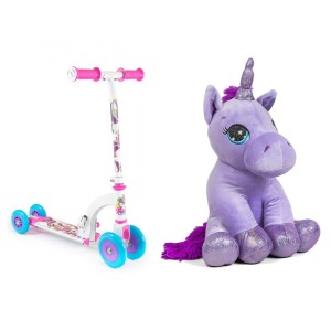 ΠΑΤΙΝΙ SCOOTER ΜΟΝΟΚΕΡΟΣ + ΛΟΥΤΡΙΝΟΣ ΖΩΑΚΙ ΜΩΒ ΜΟΝΟΚΕΡΟΣ 40cm