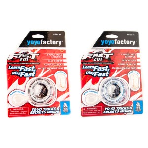 YoYoFactory FAST 201 BLISTER black + FAST 201 BLISTER blue