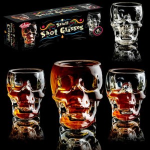 ΣΦΗΝΟΠΟΤΗΡΑ ΝΕΚΡΟΚΕΦΑΛΗ  (Σετ των 4) 