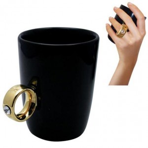 ΚΟΥΠΑ ΔΑΧΤΥΛΙΔΙ ΜΑΥΡΗ 270ml ΚΕΡΑΜΙΚΗ